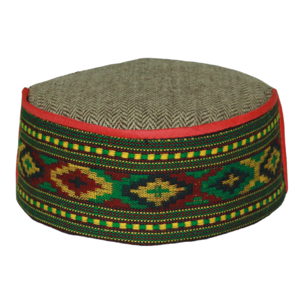 Vastraa Fusion Unisex Woolen Kullu Himachali Cap