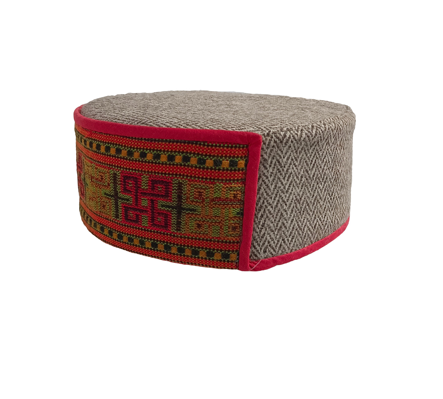 Vastraa Fusion Unisex Woolen Kullu Himachali Cap