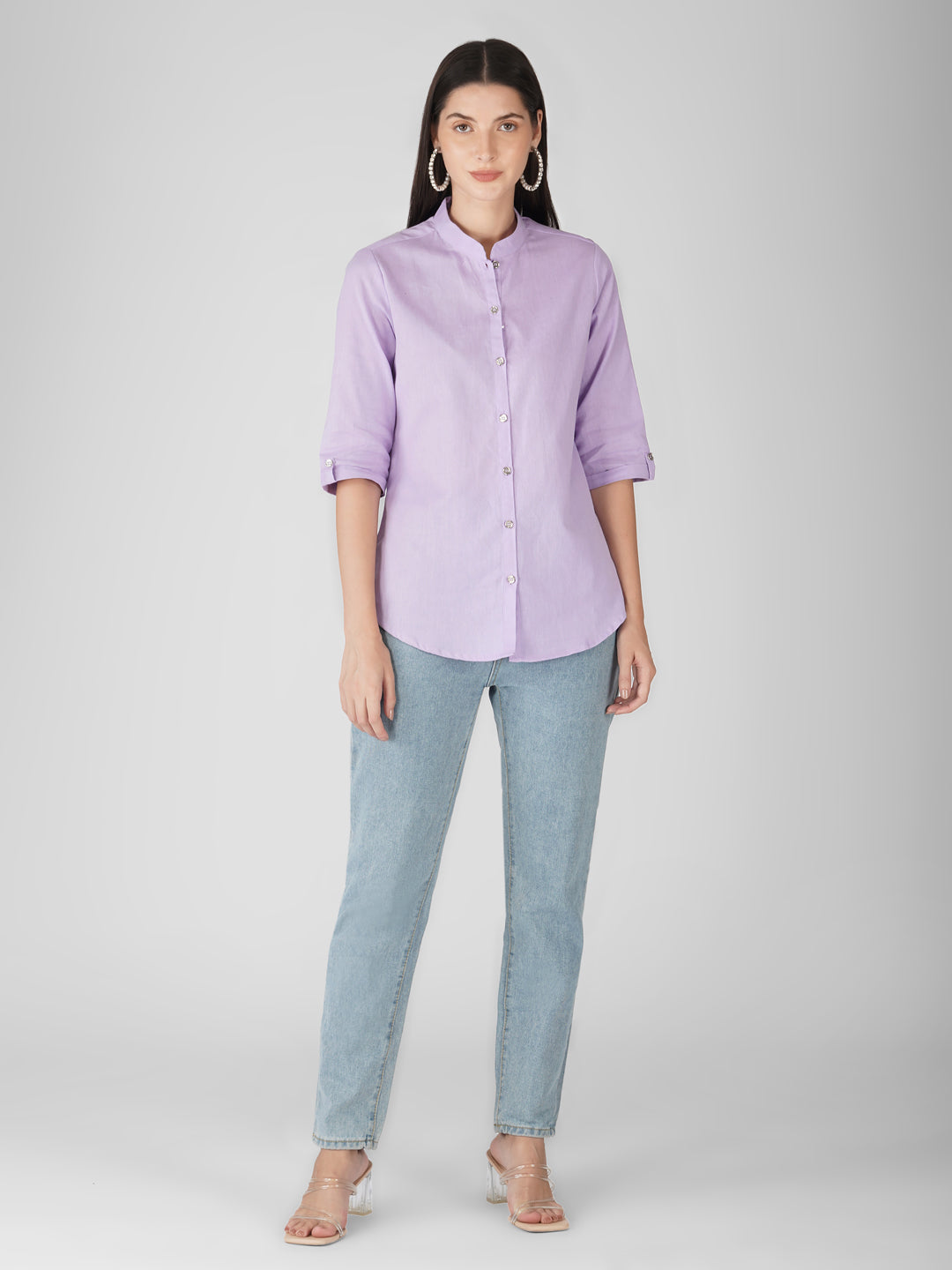 Vastraa Fusion Cotton Flex Solid Top for Girls/Women's