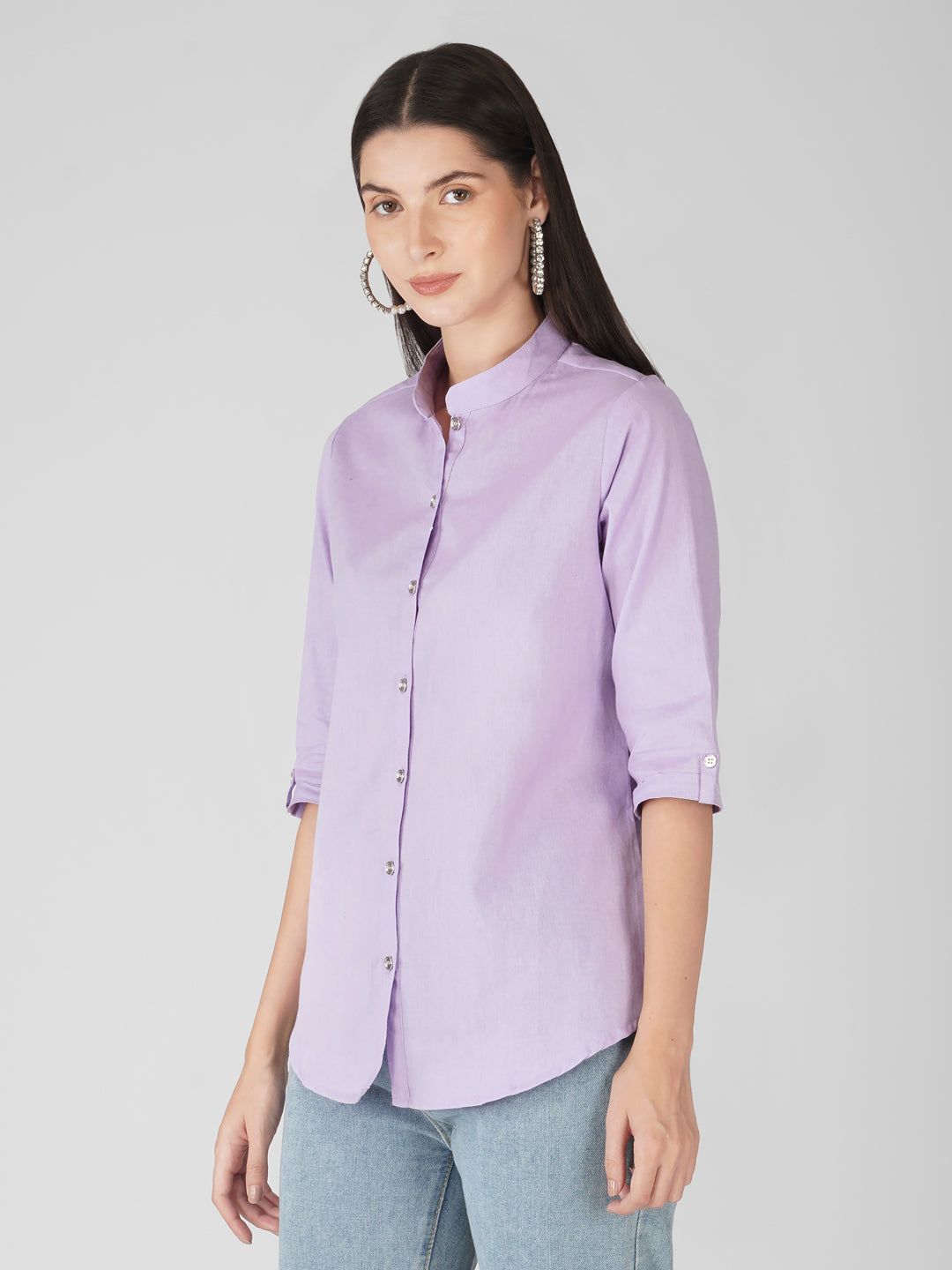 Vastraa Fusion Cotton Flex Solid Top for Girls/Women's