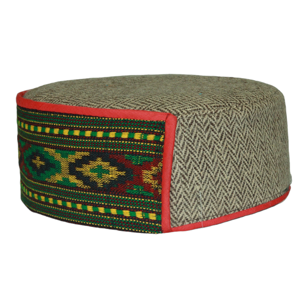 Vastraa Fusion Unisex Woolen Kullu Himachali Cap