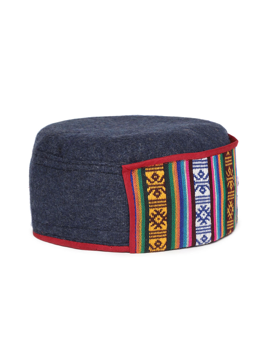 Vastraa Fusion Unisex Woolen Kullu Himachali Cap