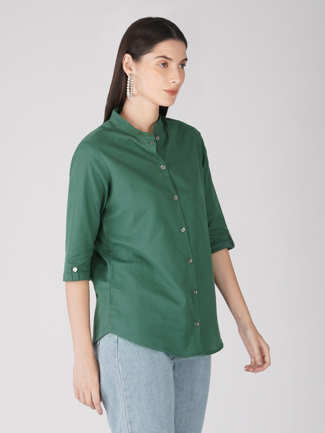 Vastraa Fusion Cotton Flex Solid Top for Girls/Women's