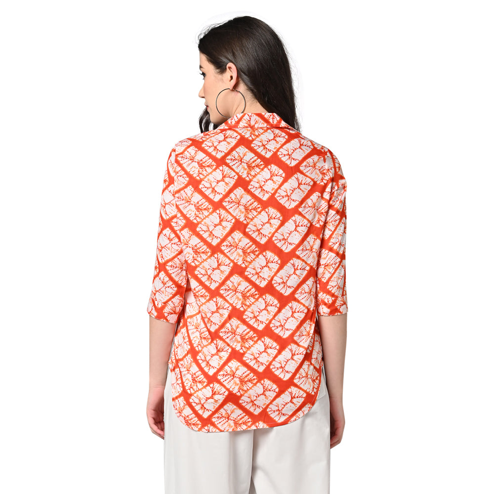 Vastraa Fusion Women's Rayon Festival and Regular Wear Printed Tops