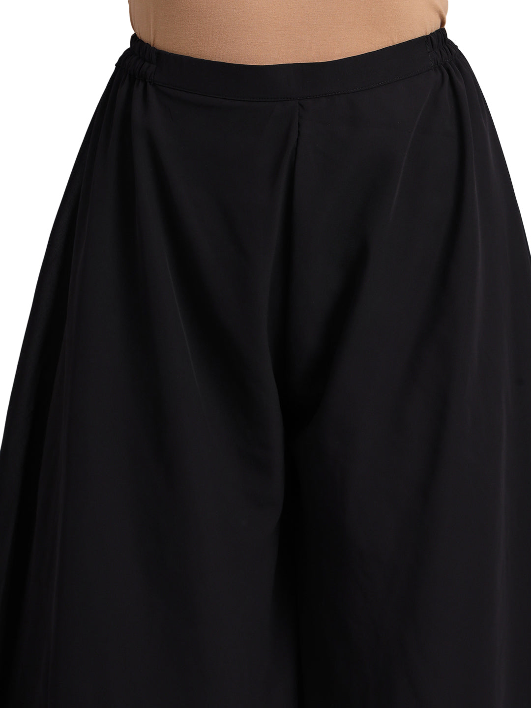 Vastraa Fusion Wide Fit Stylish Georgette Fabric Sharara Bottoms for Women's