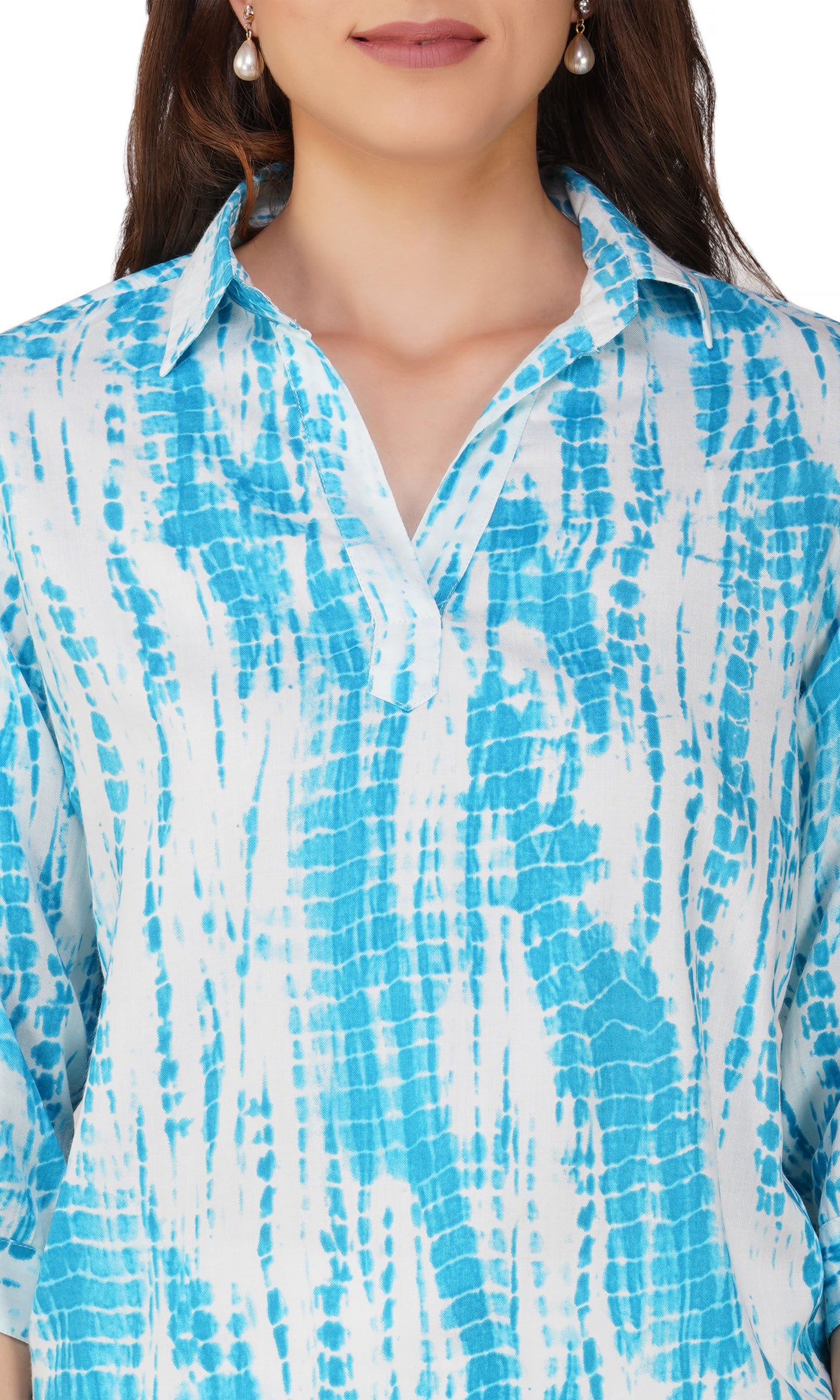 Vastraa Fusion Women's Rayon Festival and Regular Wear Printed Tops