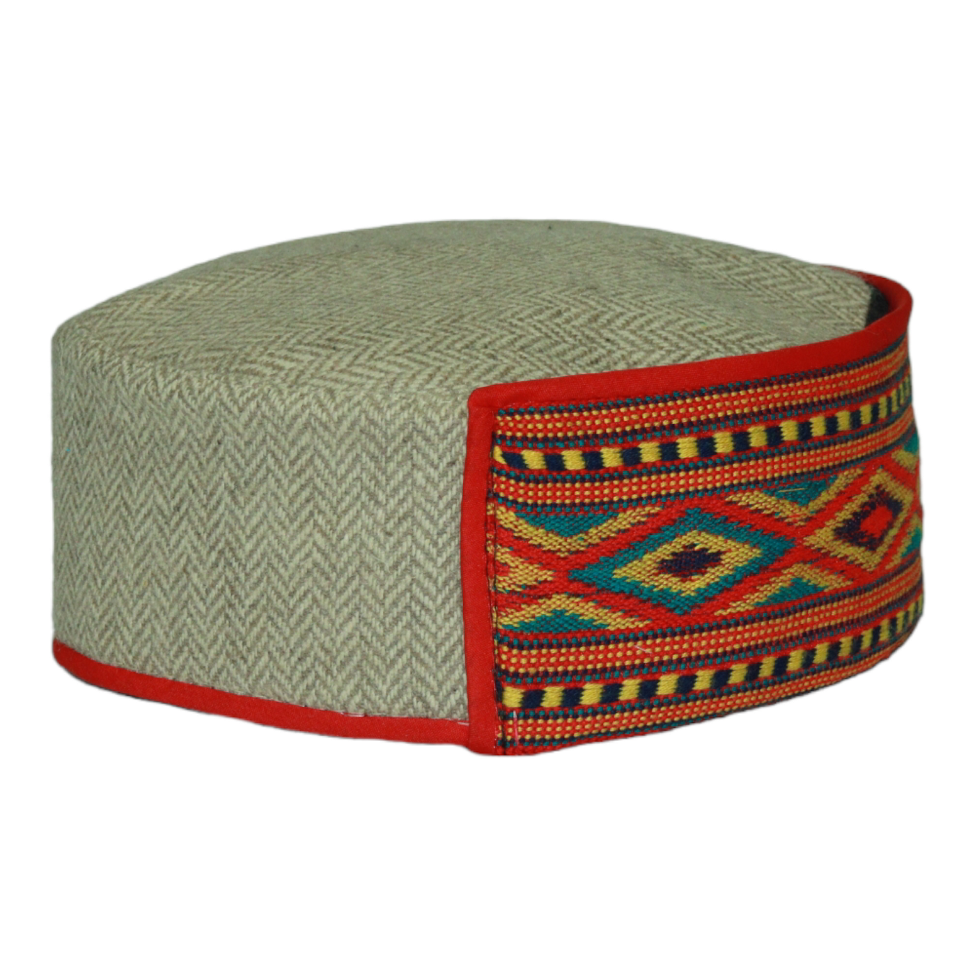 Vastraa Fusion Unisex Woolen Kullu Himachali Cap