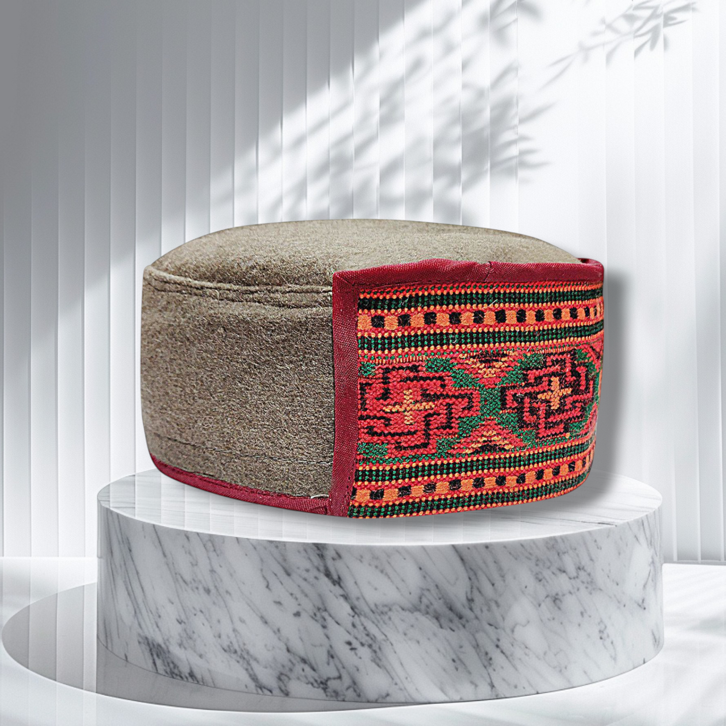 Vastraa Fusion Unisex Woolen Kullu Himachali Cap