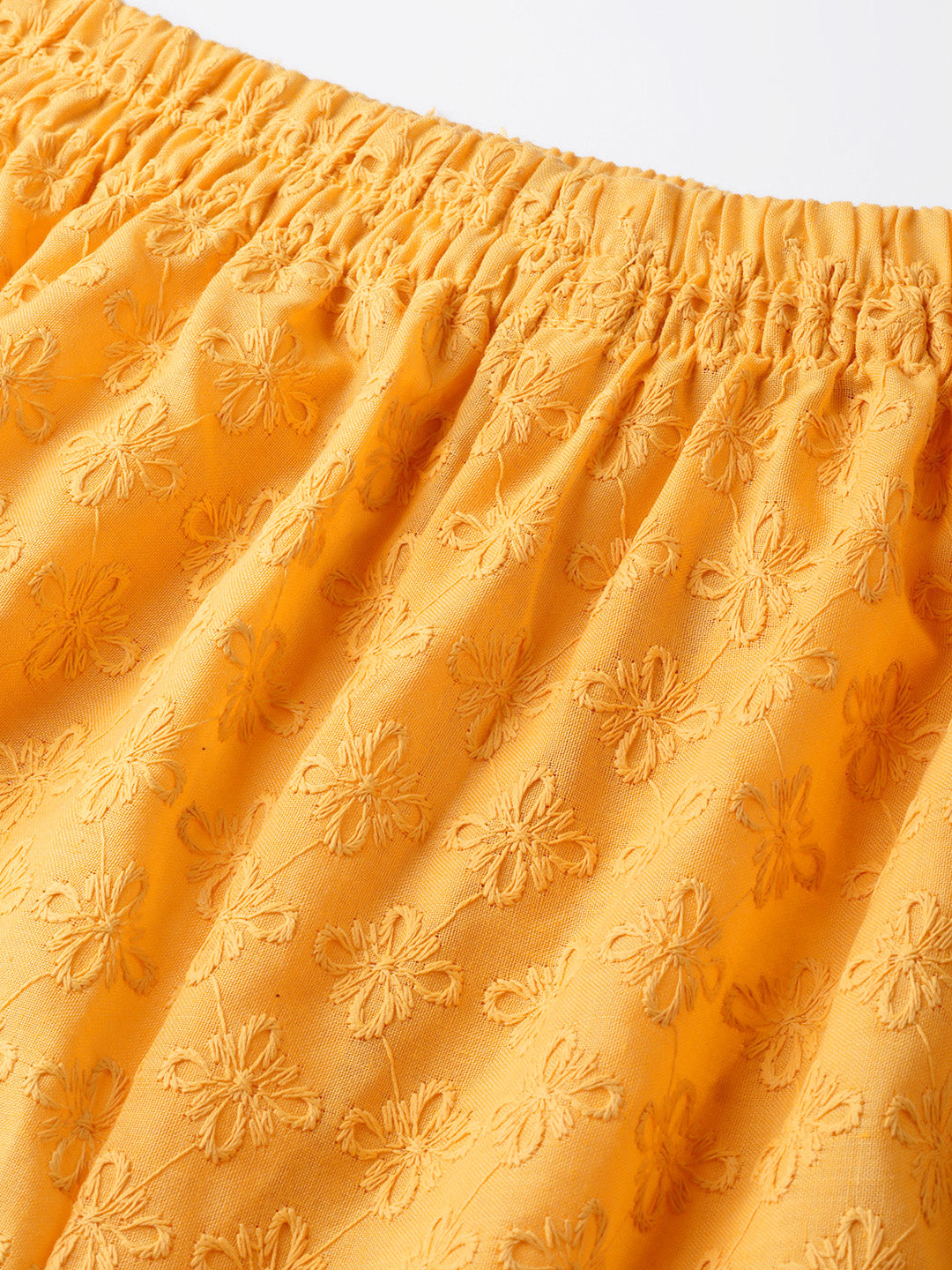 Vastraa Fusion Women's Regular Fit Cotton Chikan Palazzo