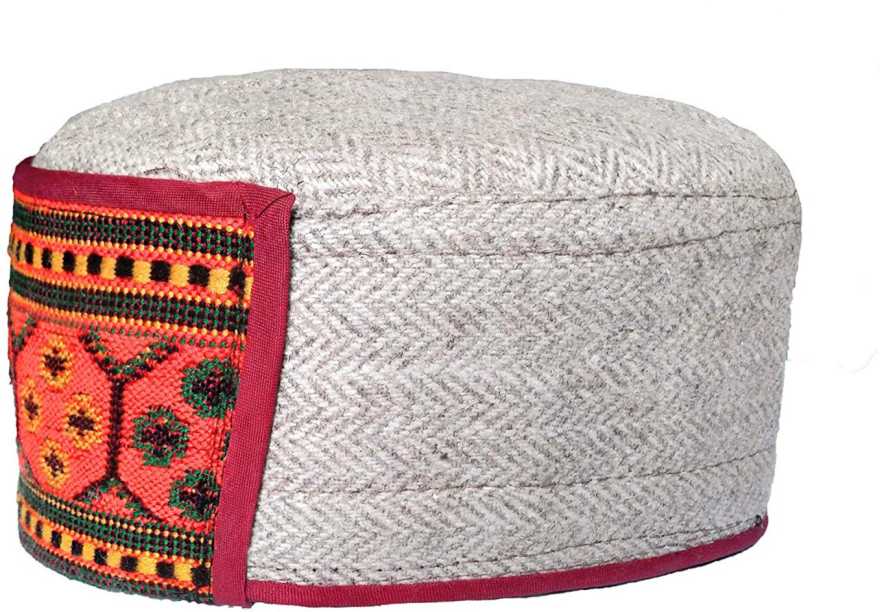 Vastraa Fusion Unisex Woolen Kullu Himachali Cap