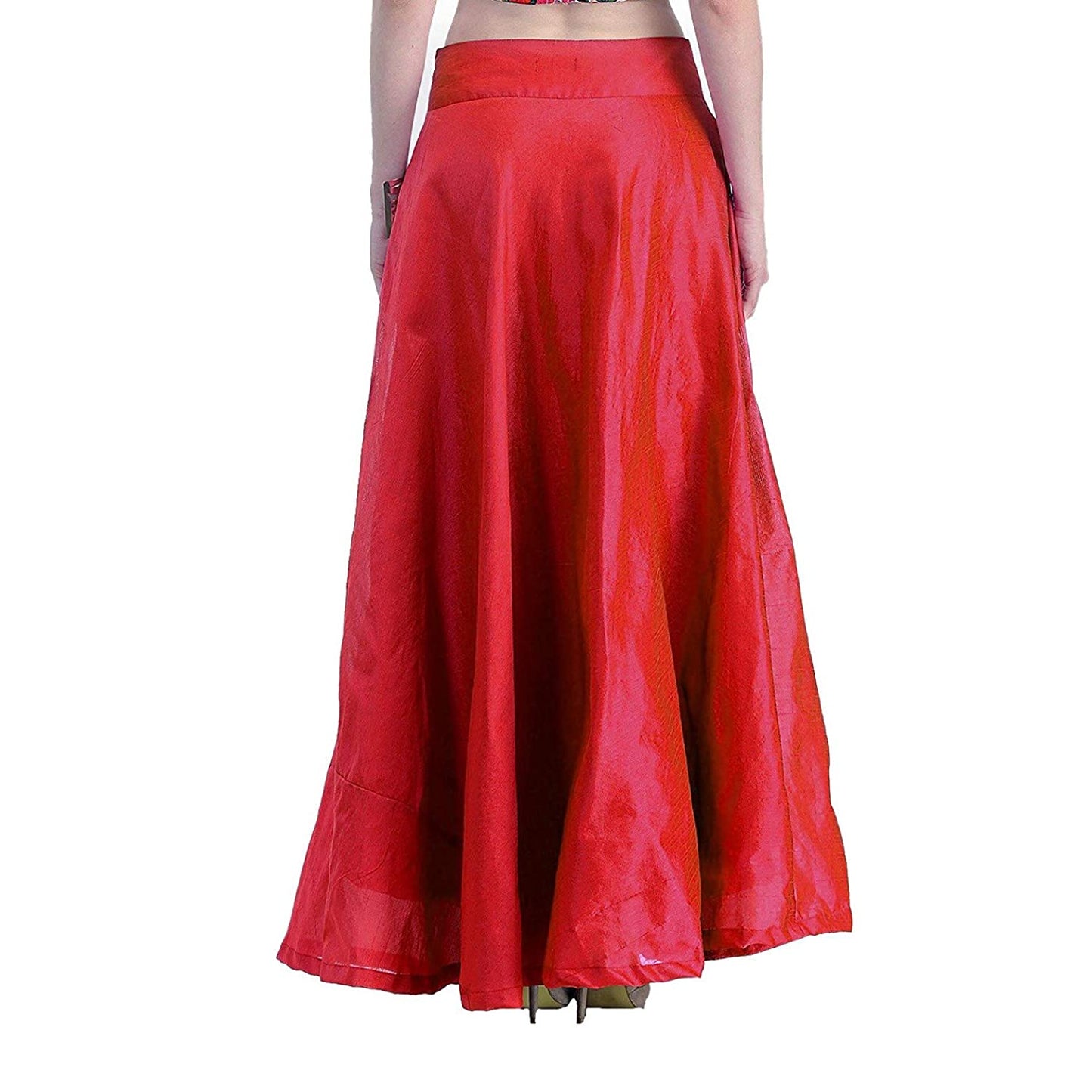 Vastraa Fusion Skirt Urban - Full Length - Chanderi Skirt