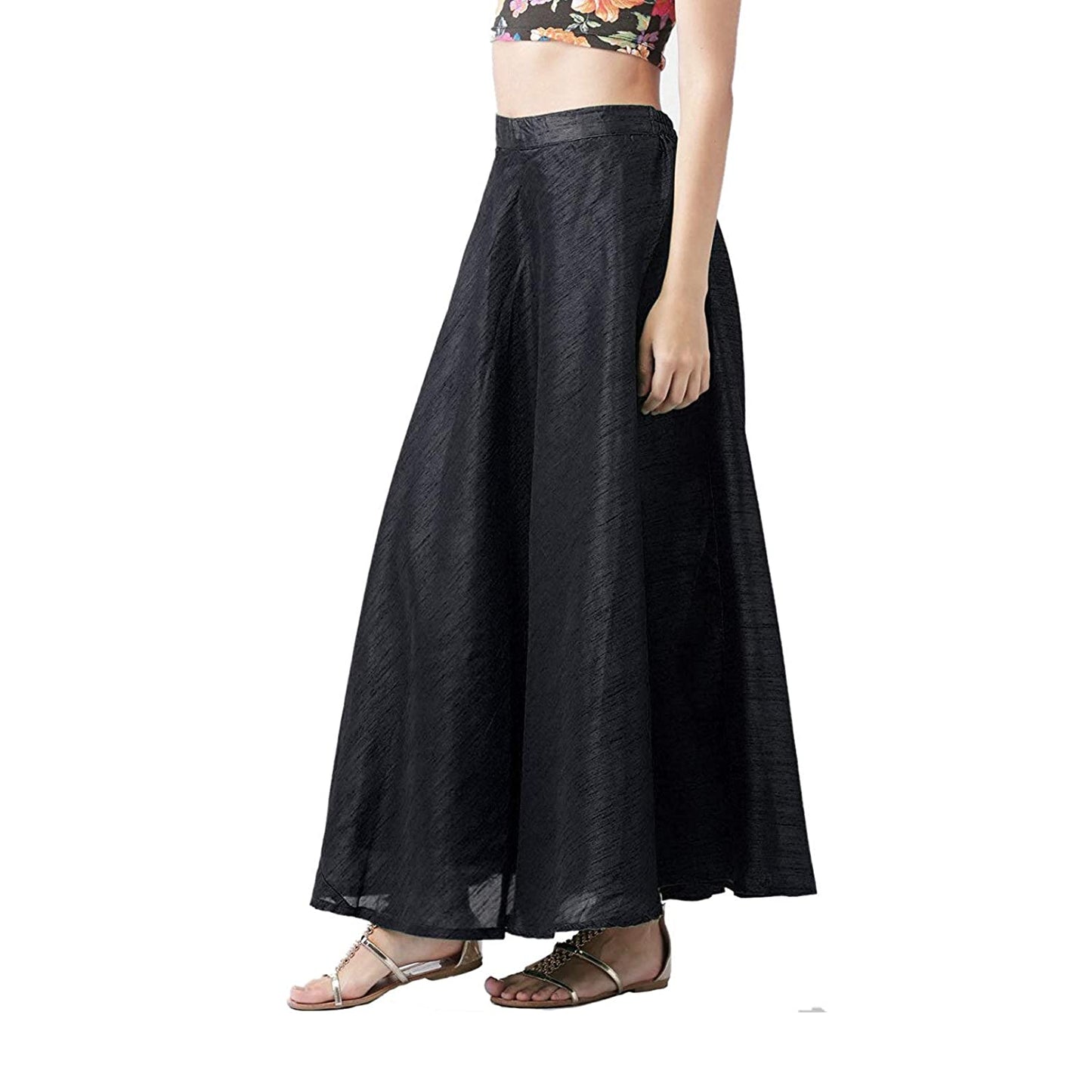 Vastraa Fusion Skirt Urban - Full Length - Chanderi sKIRT