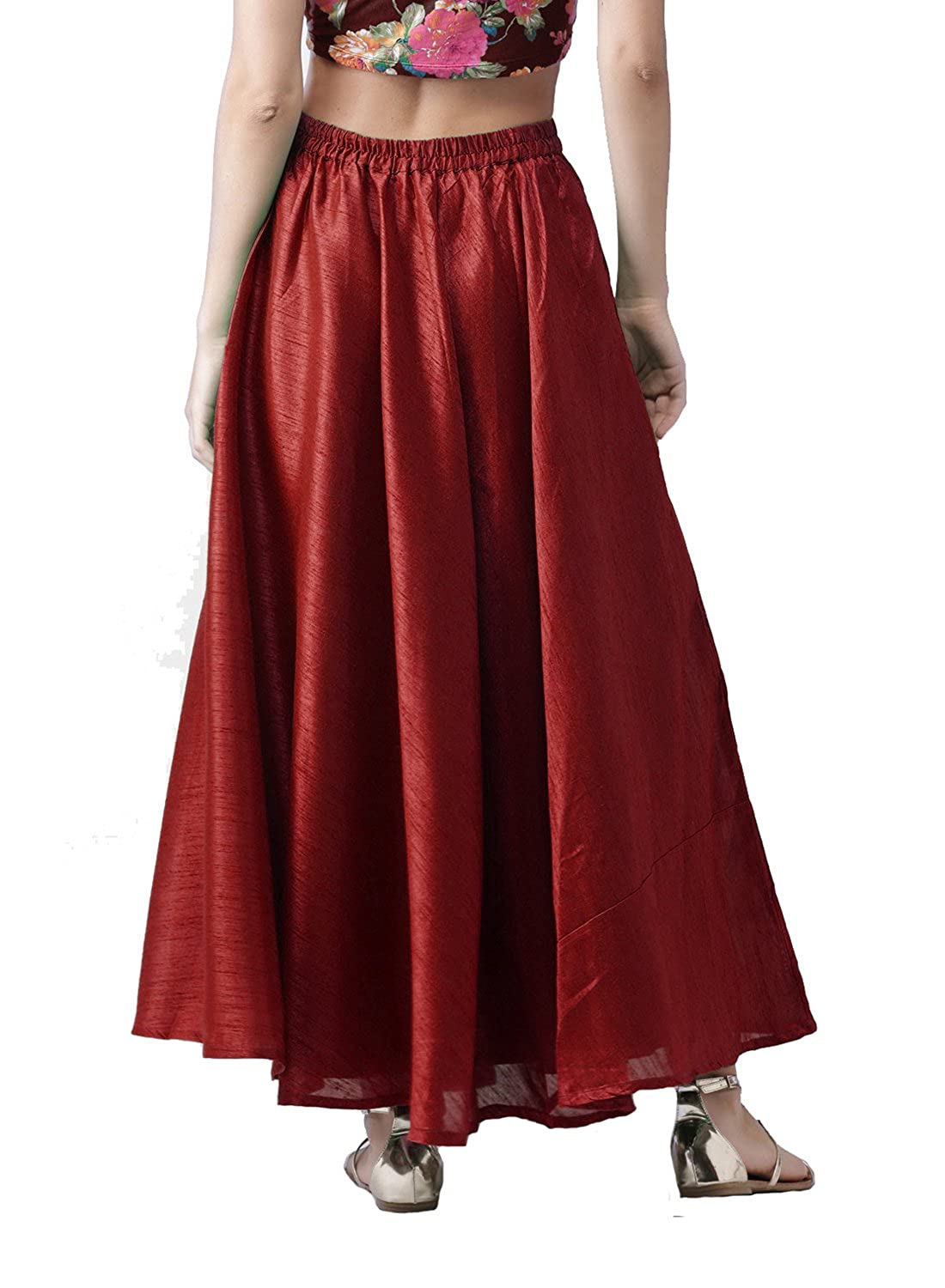 Vastraa Fusion Skirt Urban - Full Length - Chanderi sKIRT