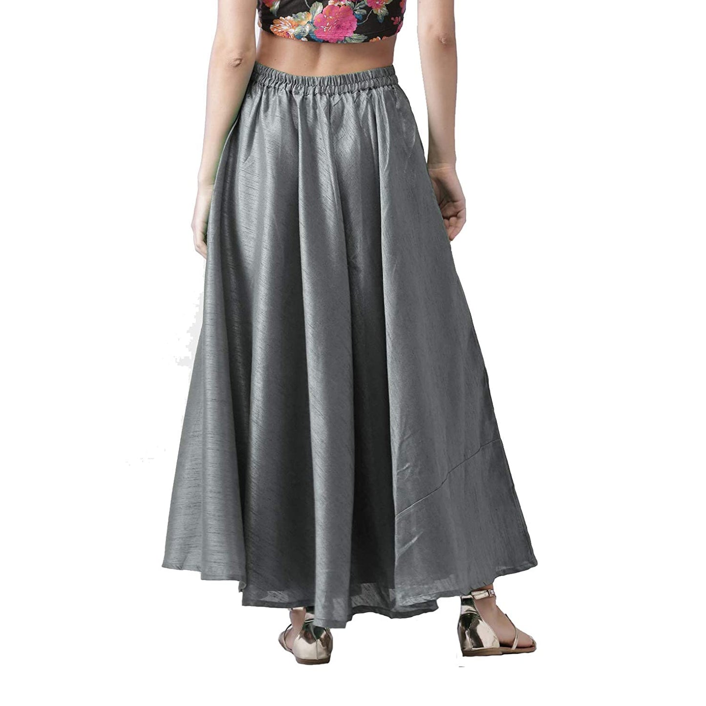 Vastraa Fusion Skirt Urban - Full Length - Chanderi sKIRT