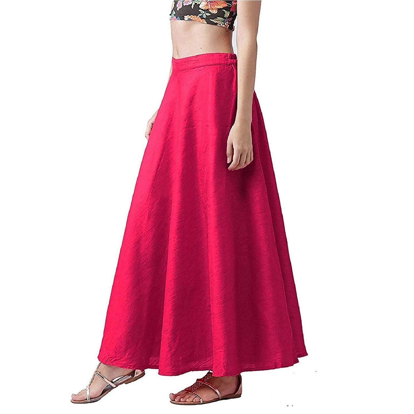 Vastraa Fusion Skirt Urban - Full Length - Chanderi sKIRT