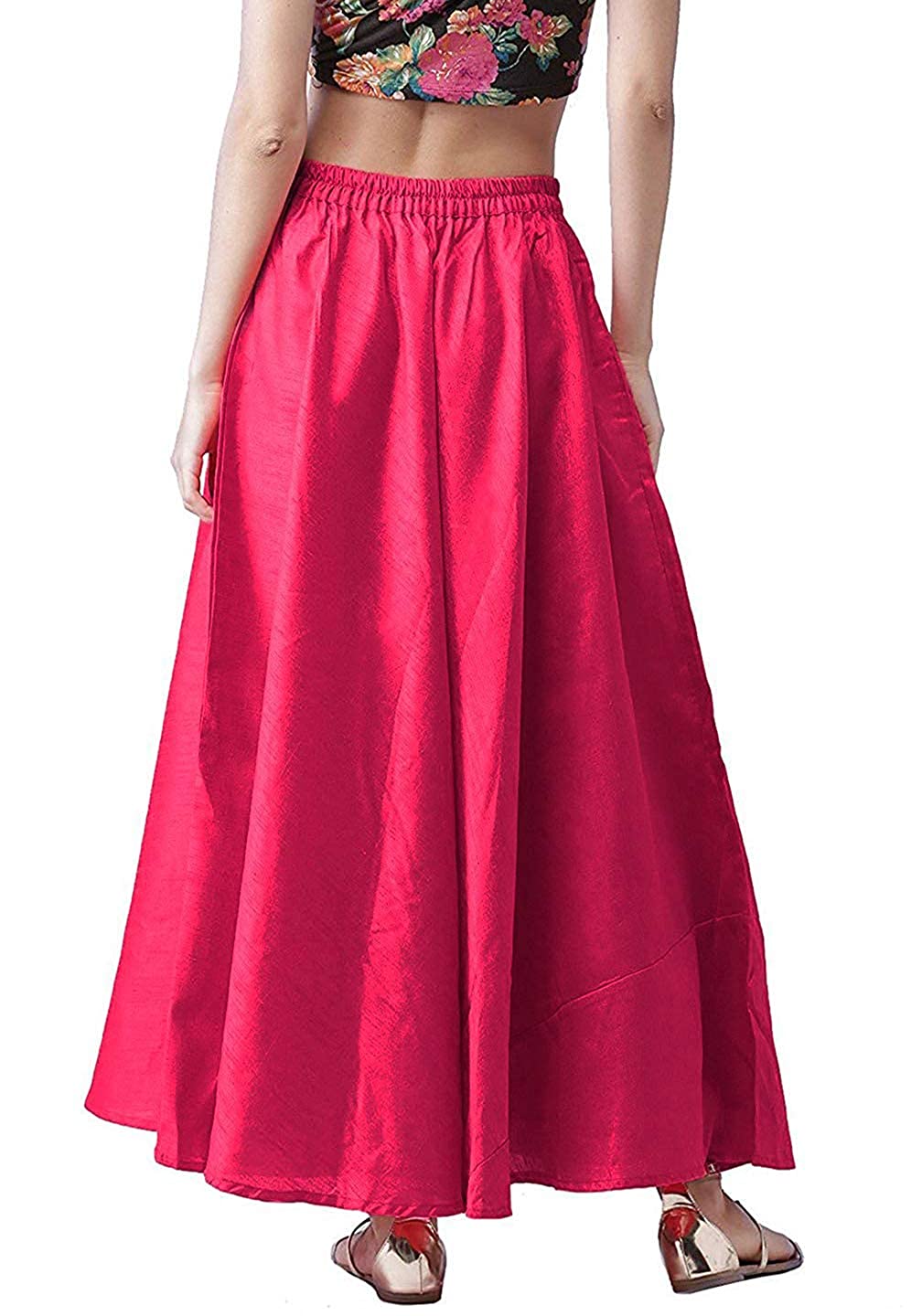 Vastraa Fusion Skirt Urban - Full Length - Chanderi sKIRT