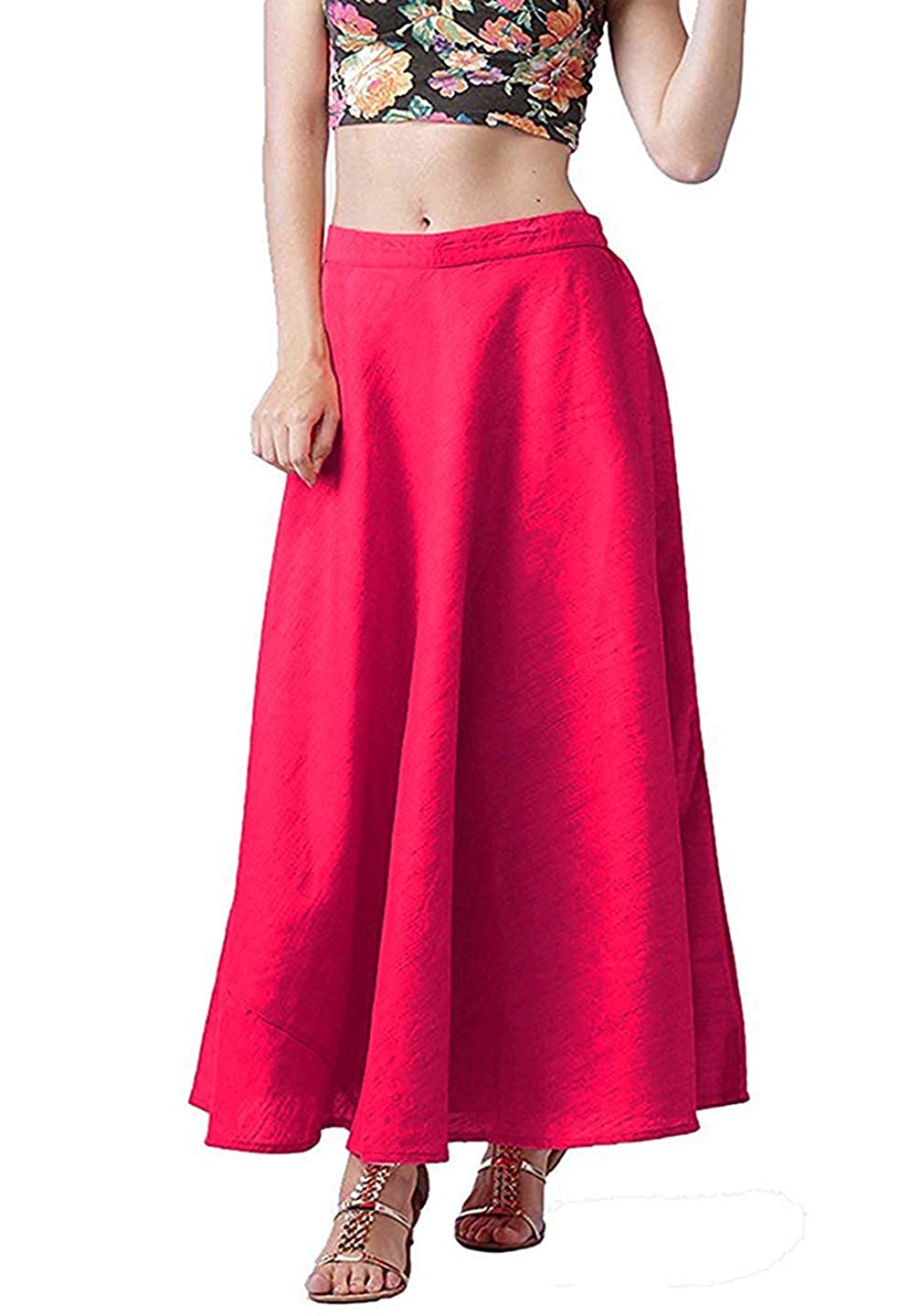 Vastraa Fusion Skirt Urban - Full Length - Chanderi sKIRT