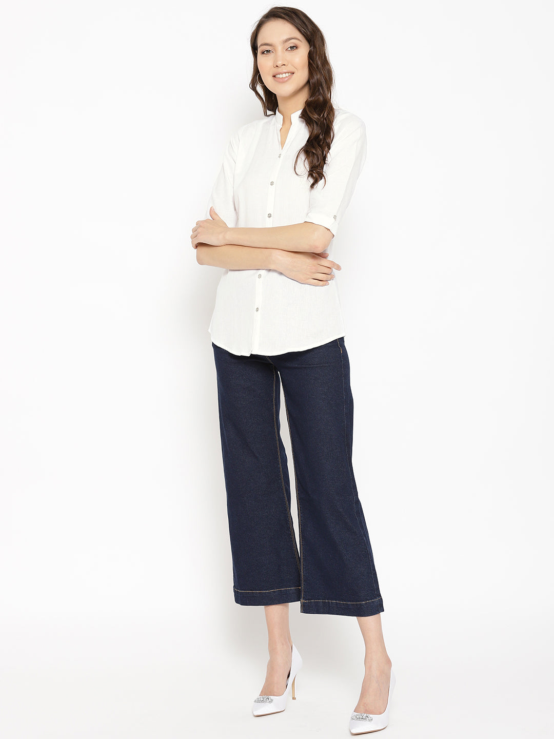 Vastraa Fusion Combo Cotton Flex Solid Top for Girls/Women