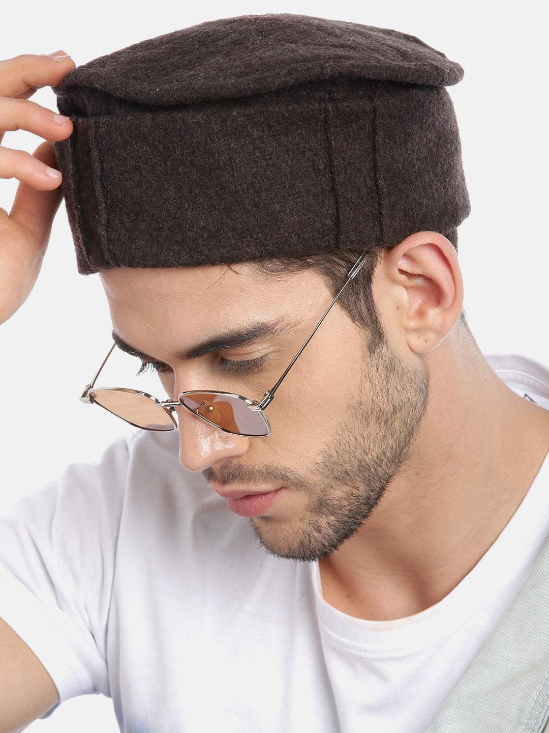 Vastraa Fusion Unisex Woolen Pakol/Afghani Cap