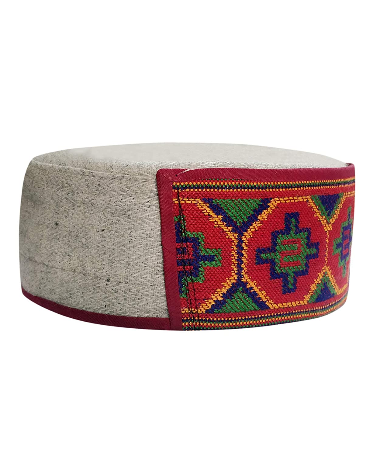 Vastraa Fusion Unisex Woolen Kullu Himachali Cap