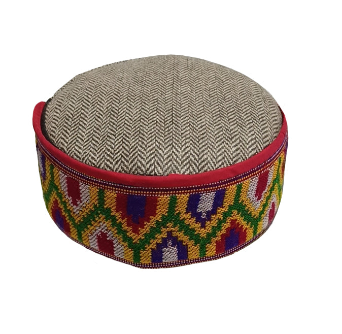 Vastraa Fusion Unisex Woolen Kullu Himachali Cap