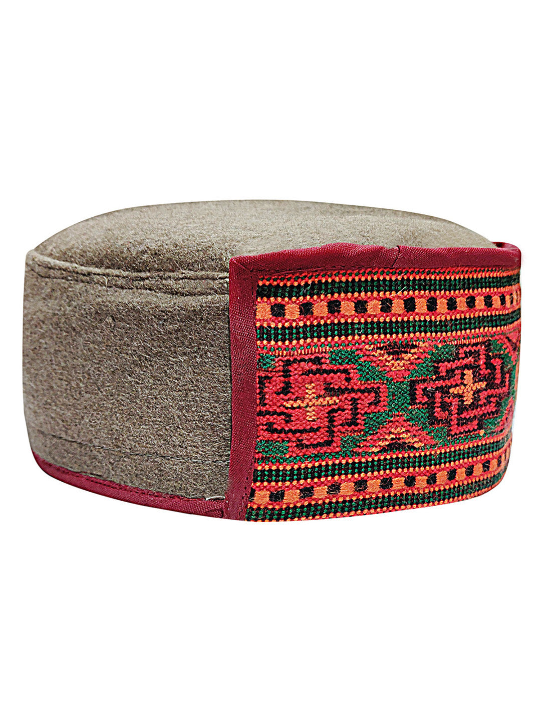 Vastraa Fusion Unisex Woolen Kullu Himachali Cap