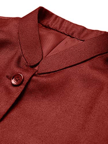 Vastraa Fusion Ladies Modi Jacket / Waistcoat - Plain Solid Colurs - Cotton Mix Nehru Jacket