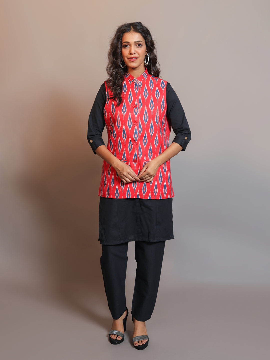 Women s Nehru Jacket vastraa fusion