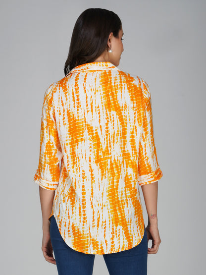 Vastraa Fusion Women's Rayon Festival and Regular Wear Printed Tops