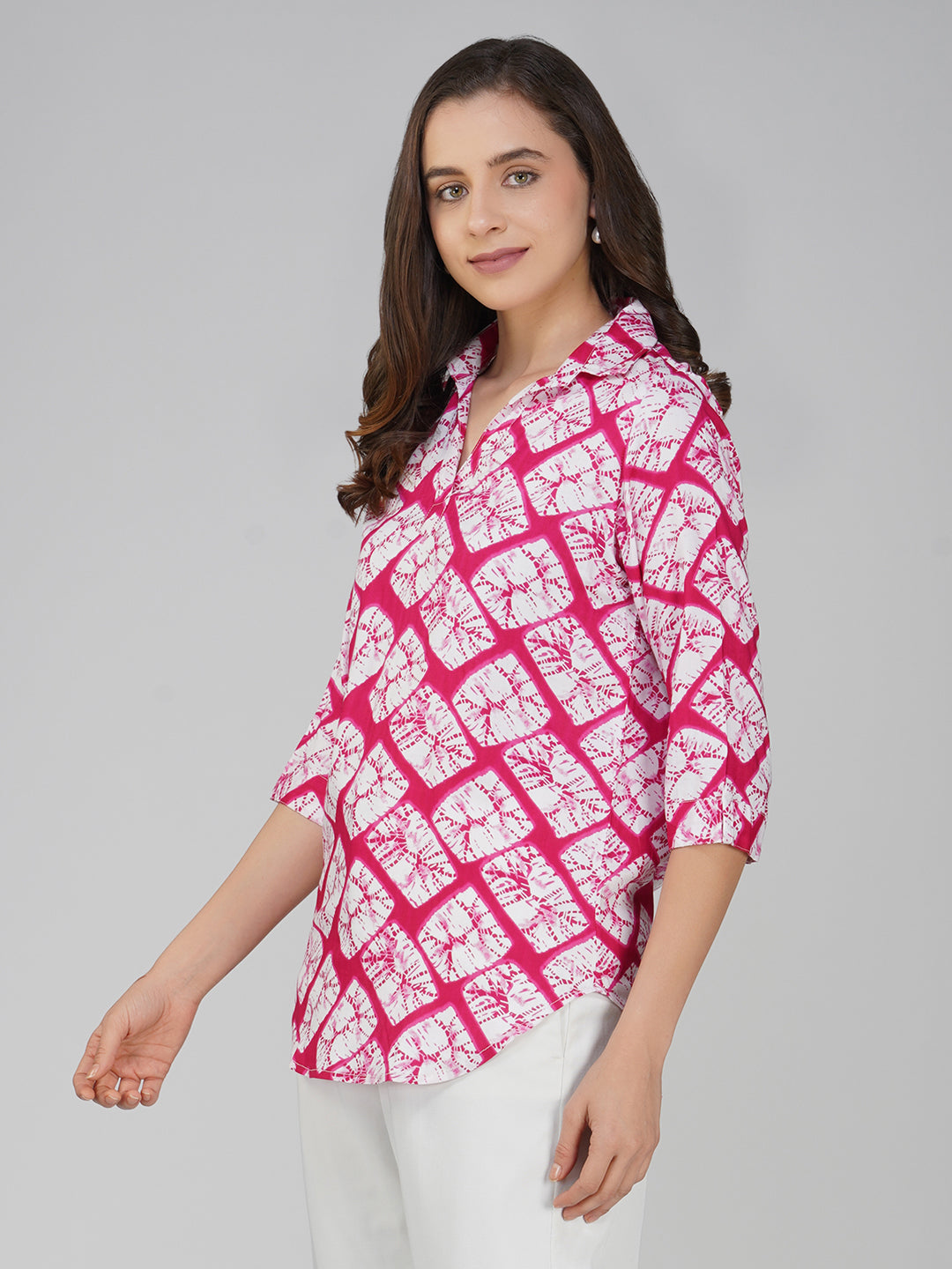Vastraa Fusion Women's Rayon Festival and Regular Wear Printed Tops