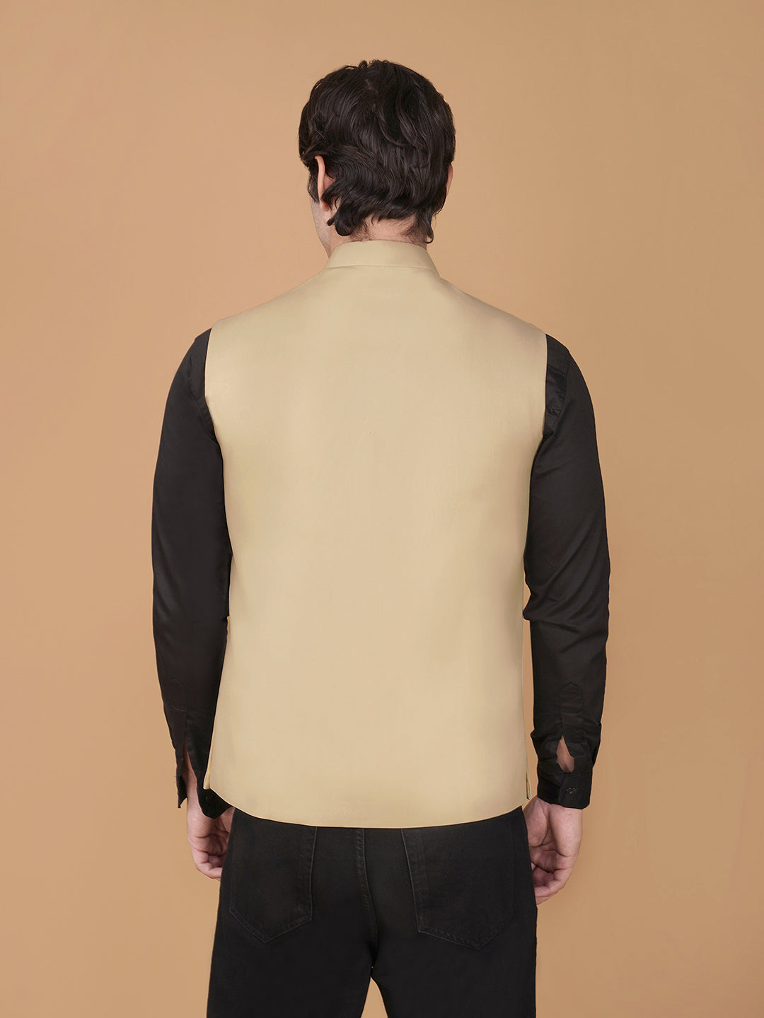 Vastraa Fusion Bandi Modi Koti, Nehru Jacket for Men, Cotton Waistcoat for All Occasion: Diwali, Wedding, Ethnic, Office Party, Formal & casual Look