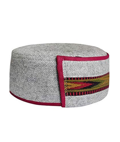 Vastraa Fusion Unisex Woolen Kullu Himachali Cap