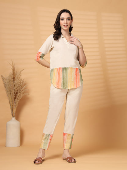 Vastraa Fusion Pure Cotton Co-Ord Set