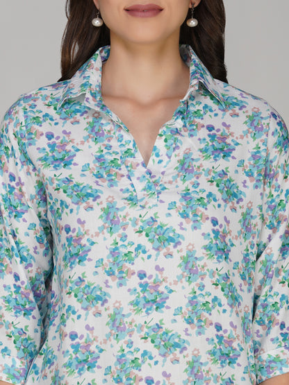 Vastraa Fusion Women's Rayon Festival and Regular Wear Printed Tops