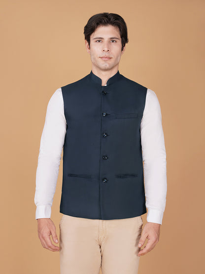 Vastraa Fusion Bandi Modi Koti, Nehru Jacket for Men, Cotton Waistcoat for All Occasion: Diwali, Wedding, Ethnic, Office Party, Formal & casual Look