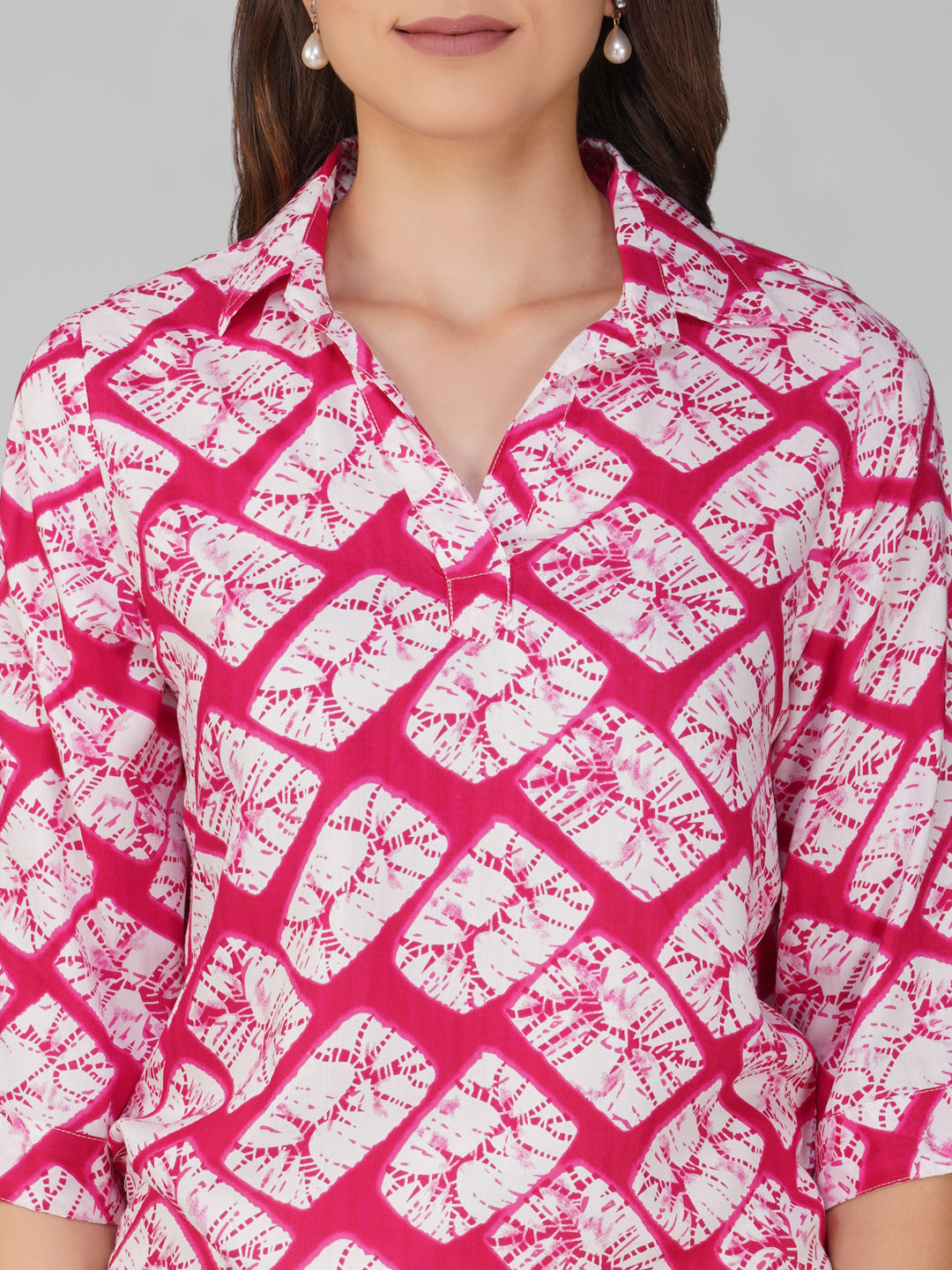 Vastraa Fusion Women's Rayon Festival and Regular Wear Printed Tops