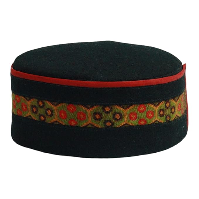 Vastraa Fusion Unisex Woolen Kullu Himachali Cap