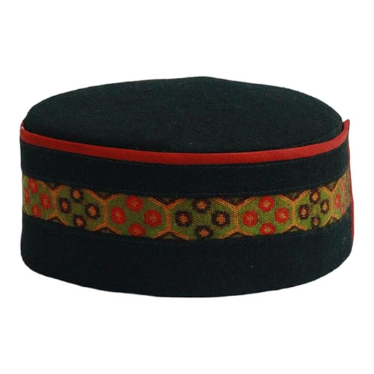 Vastraa Fusion Unisex Woolen Kullu Himachali Cap