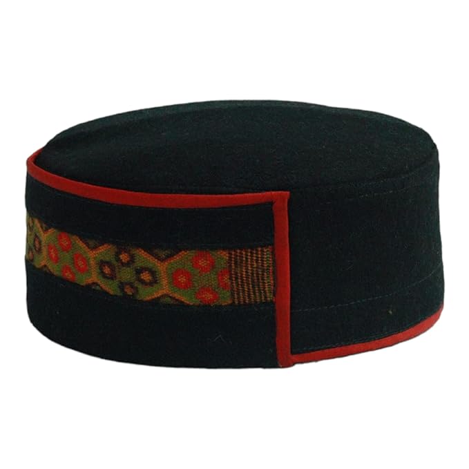 Vastraa Fusion Unisex Woolen Kullu Himachali Cap