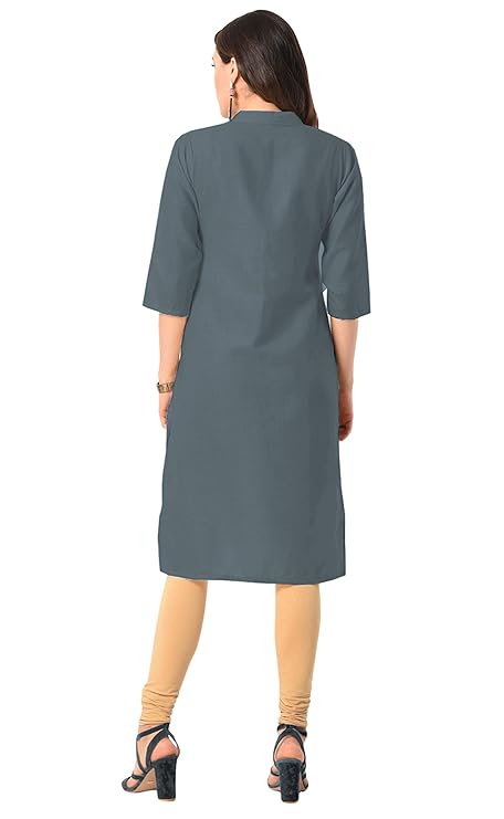 Vastraa Fusion Women's Cotton Regular KurtI