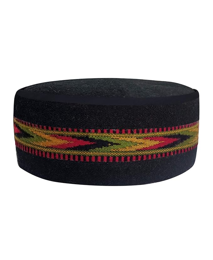 Vastraa Fusion Unisex Woolen Kullu Himachali Cap