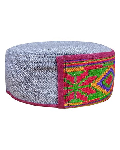 Vastraa Fusion Unisex Woolen Kullu Himachali Cap