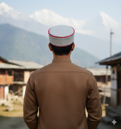 Vastraa Fusion Unisex Woolen Kullu Himachali Cap