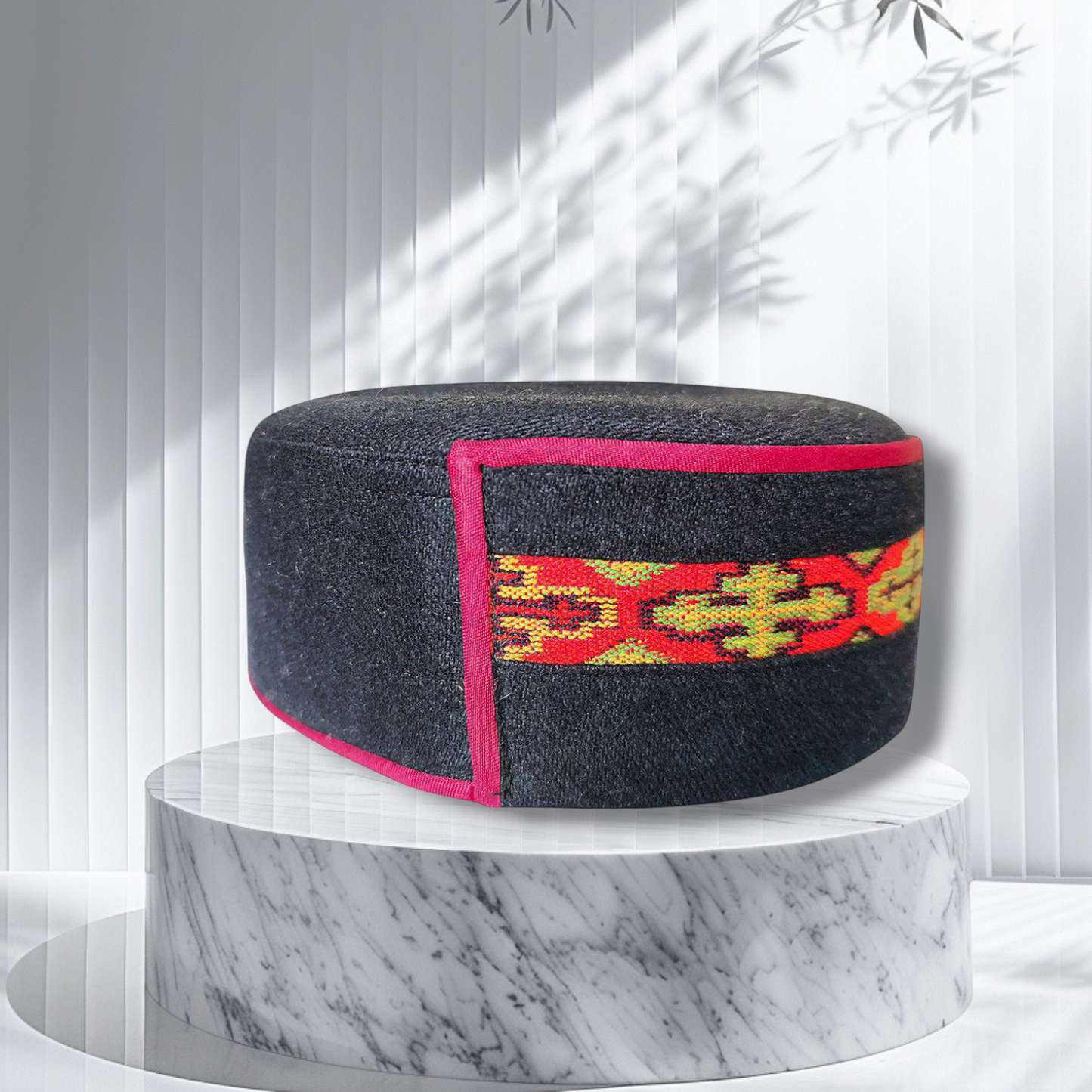 Vastraa Fusion Unisex Woolen Kullu Himachali Cap