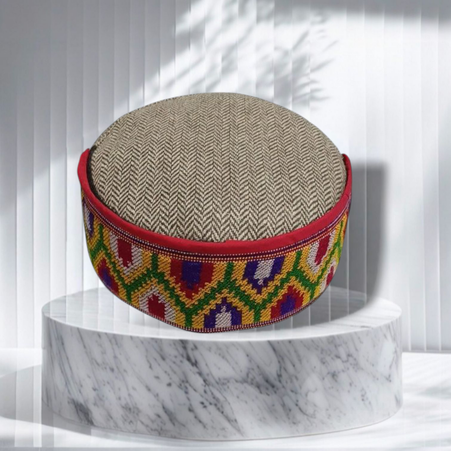 Vastraa Fusion Unisex Woolen Kullu Himachali Cap