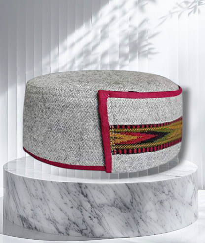 Vastraa Fusion Unisex Woolen Kullu Himachali Cap