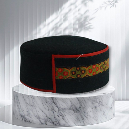 Vastraa Fusion Unisex Woolen Kullu Himachali Cap