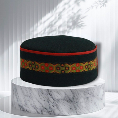 Vastraa Fusion Unisex Woolen Kullu Himachali Cap