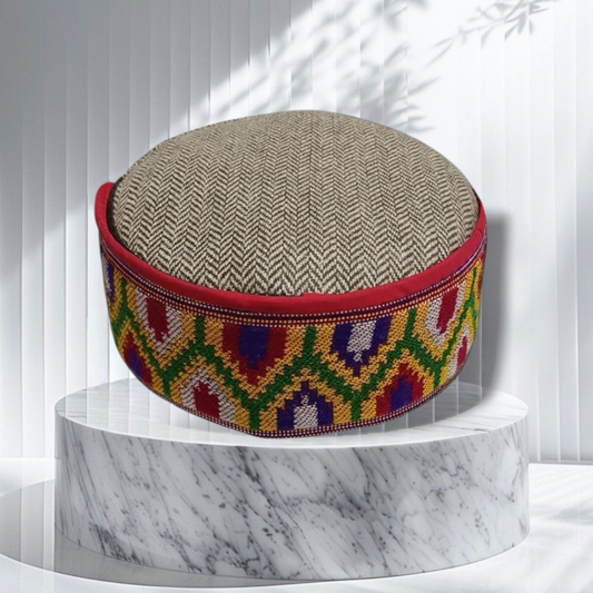 Vastraa Fusion Unisex Woolen Kullu Himachali Cap