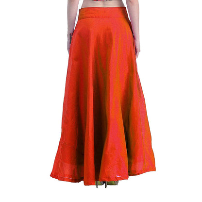 Vastraa Fusion Skirt Urban - Full Length - Chanderi sKIRT